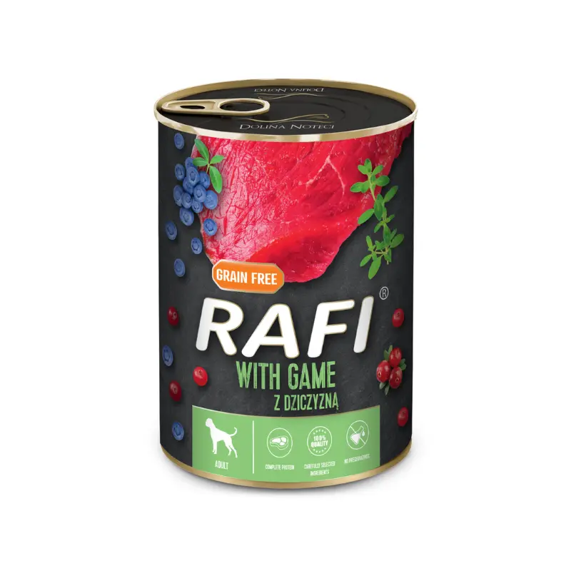 Rafi Paté Caça, Arandos e Mirtilos 400g