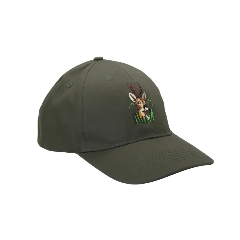 Boné Basebol C/ Corço Kaki