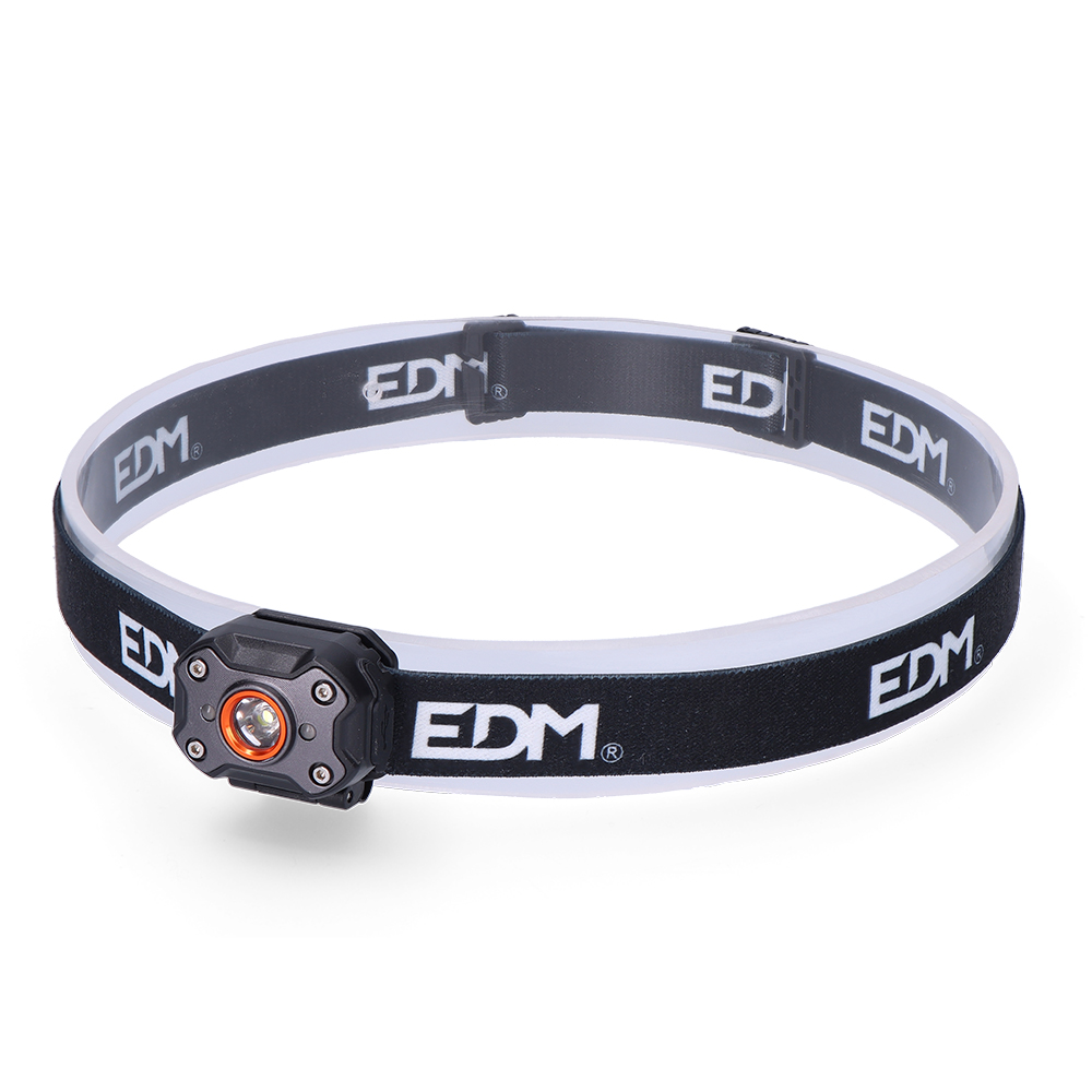Lanterna de Cabeça Frontal EDM 1Led 400Lm
