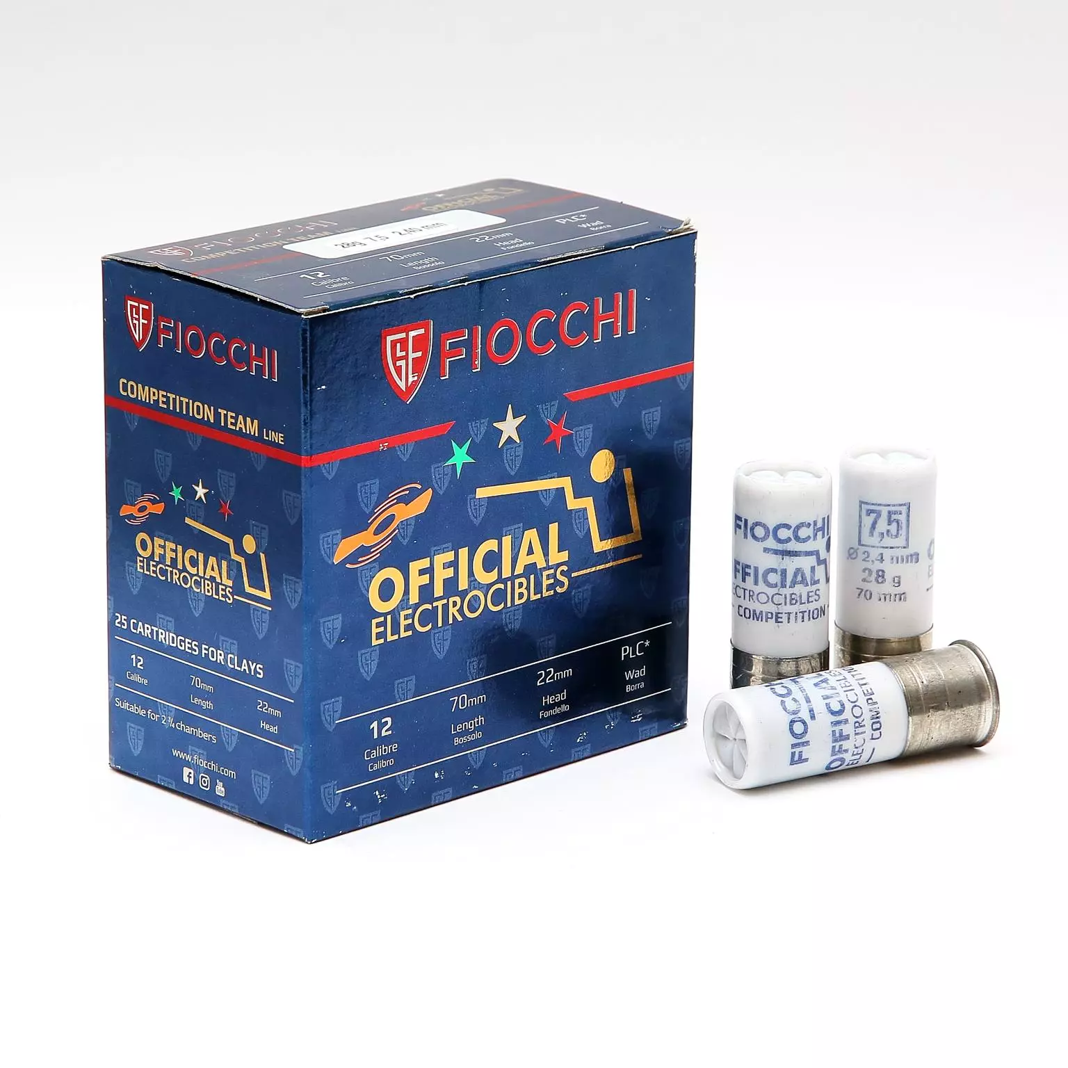Cx 25 Fiocchi Official Electrocibles 28gr