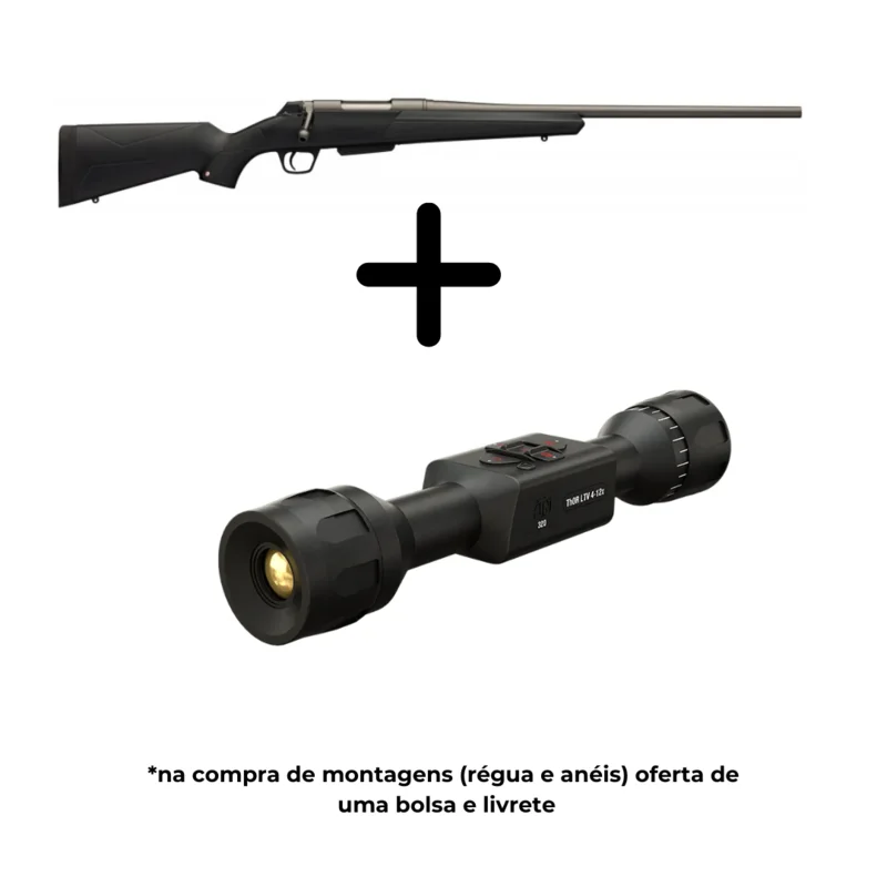 Conjunto Winchester XPR NS SM Threaded 308 Win + ATN Mars LTV 25MM 4-12X 320×240