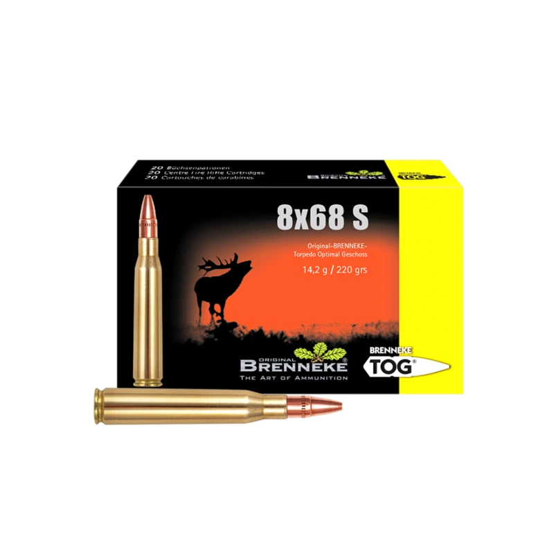 Cx 20 Brenneke TOG 14,2g/220gr 8x68S