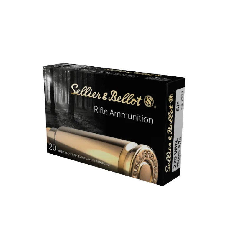 Balas Sellier & Bellot 270Win. SP 150grs