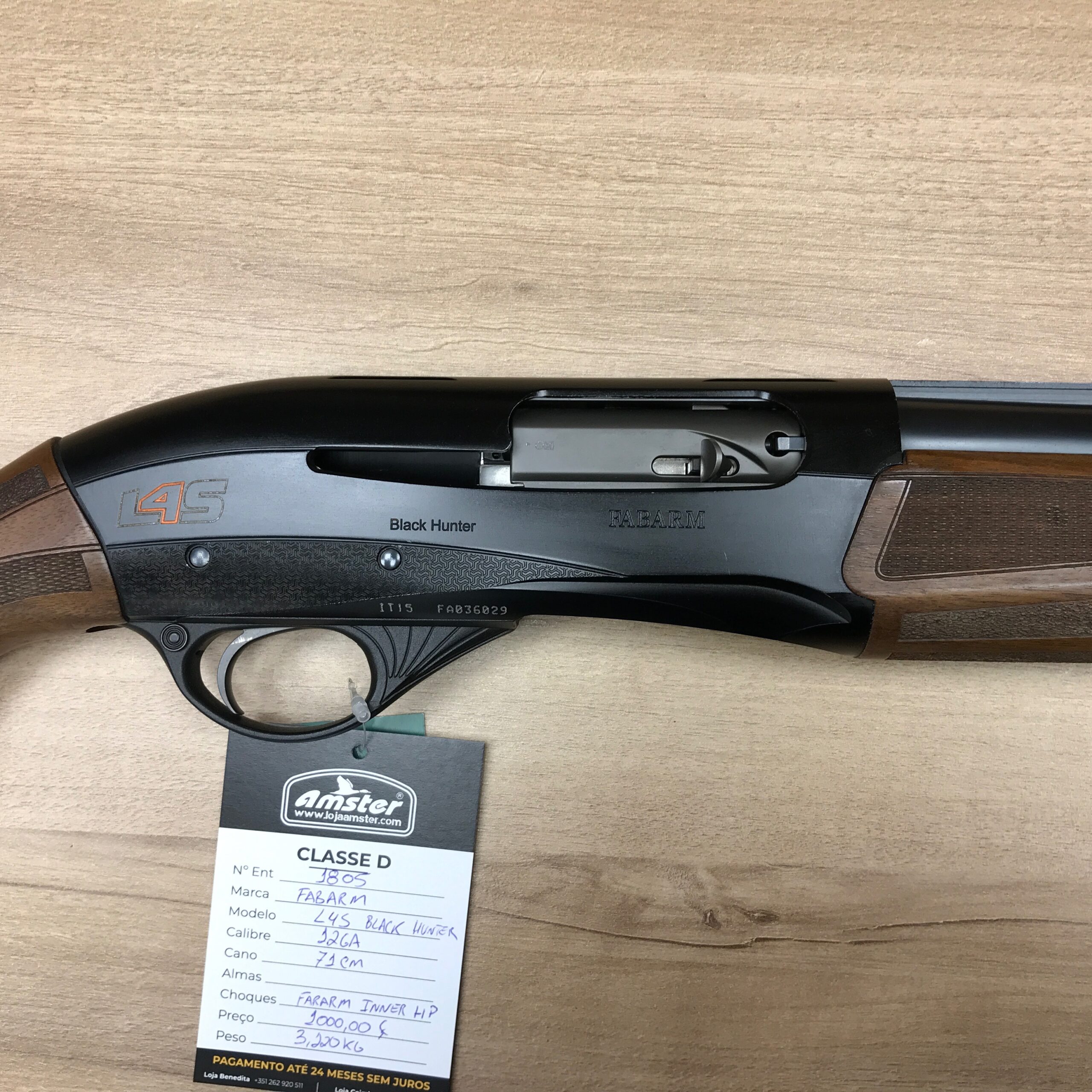 Fabarm L45 Black Hunter 12GA