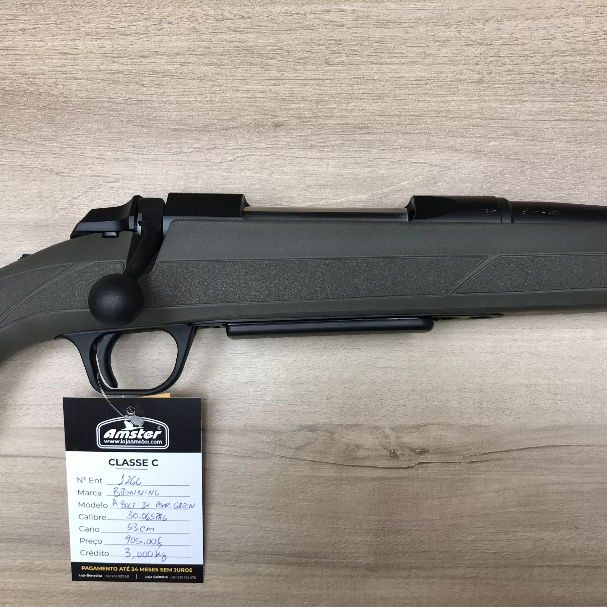 Browning A-Bolt 3+ Composite Green 30.06 SPRG
