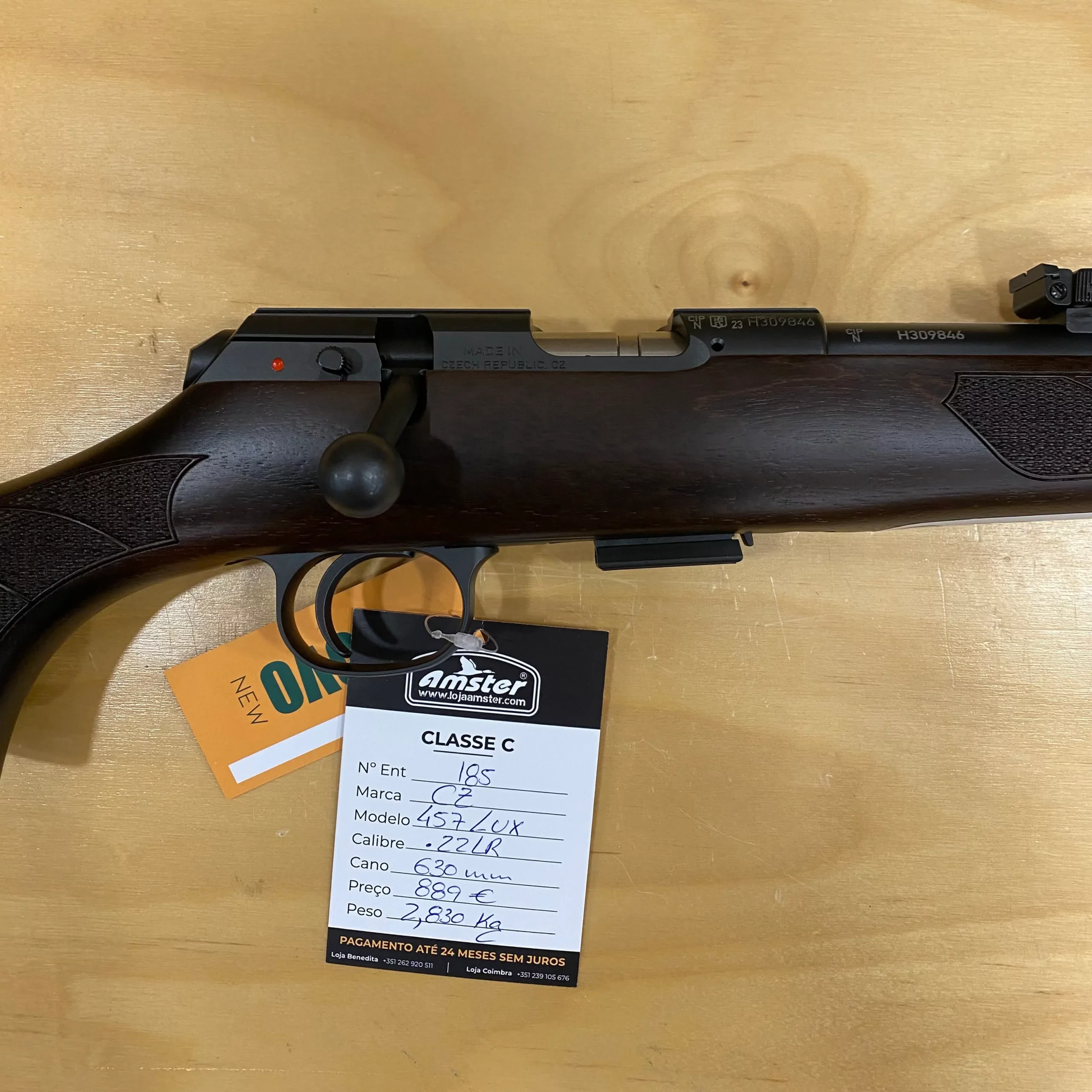 CZ 457 LUX .22 LR