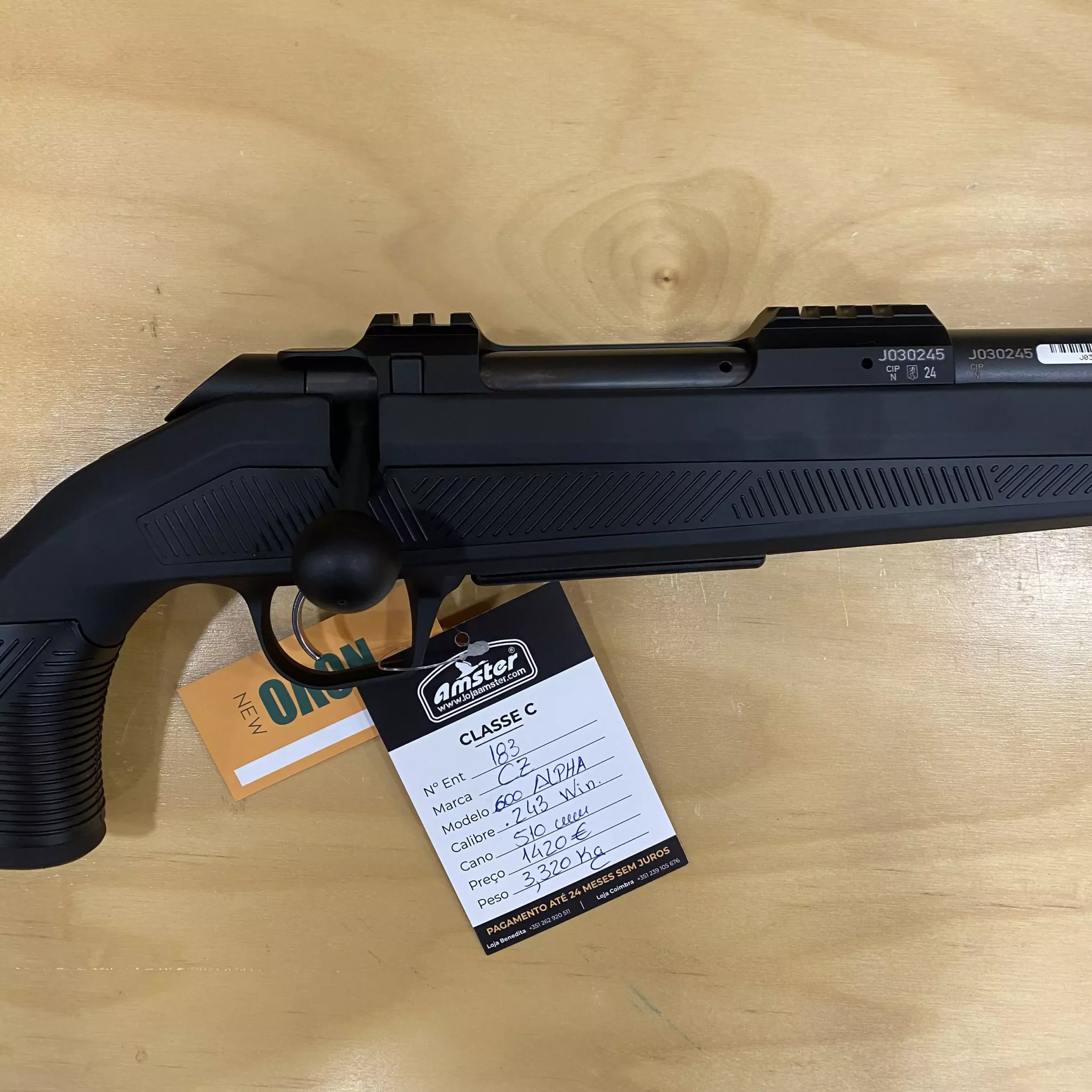 CZ 600 ALPHA .243 Win