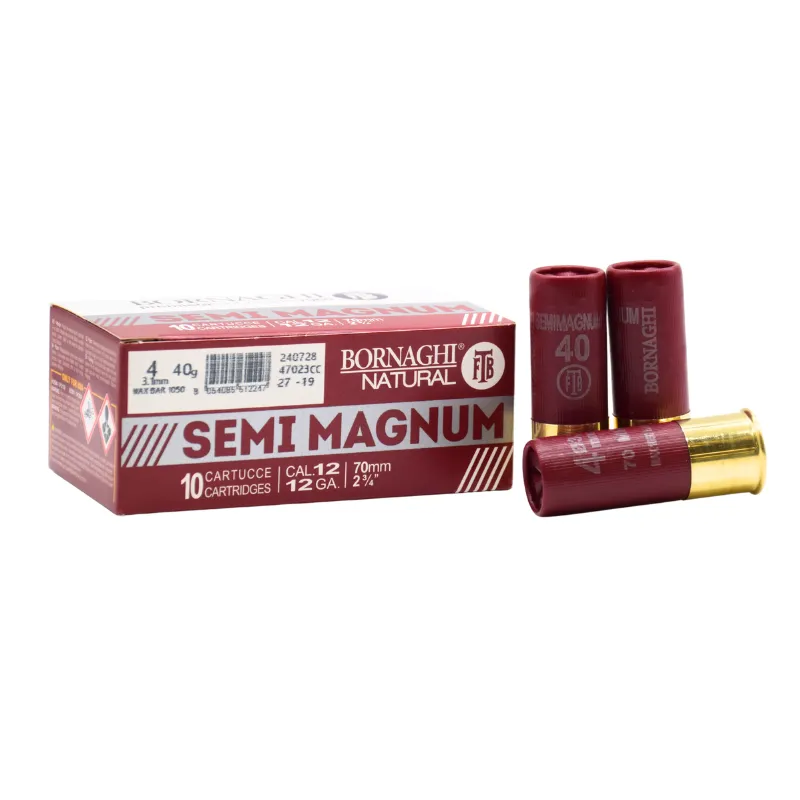Cx 10 Bornaghi Semi Magnum 40gr 12GA