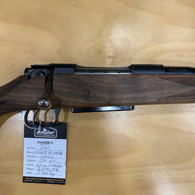 Schultz & Larsen Classic Wood .270 win