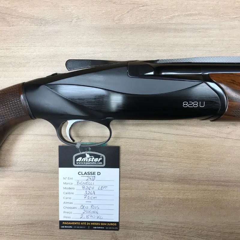 Benelli 828U Left 12GA